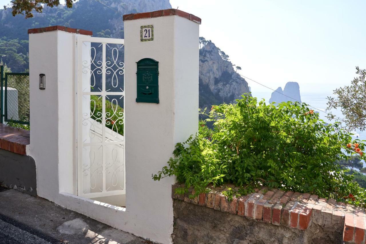Villa Marina Piccola Ai Faraglioni Capri Bagian luar foto