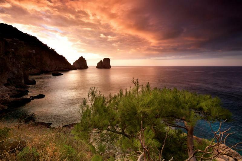 Villa Marina Piccola Ai Faraglioni Capri Bagian luar foto
